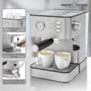 Proficook Machine A Café A Bras - 20 bars 850 W Avec Aiguille De Température - PCES1209