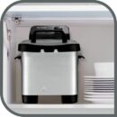 Tefal Friteuse Semi-Pro Easy Pro 3L Zone Froide 1.2Kg-Gris/Noir