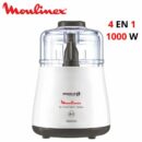 Moulinex Hachoir culinaire 4 en1 - 1000 W - 0,5L-
