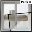 X 3 ستائر طاردة للحشرات -  pack 3 rideau anti moustique 120 cm -140 cm