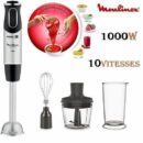 Moulinex Mixeur Plongeur Quickchef 3en1- DD655810 -1000 W