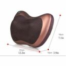 وسادة تدليك  بكرات ثلاثية الأبعاد مع وظيفة التسخين Oreiller de massage M4 Rollers 3D avec fonction chauffante